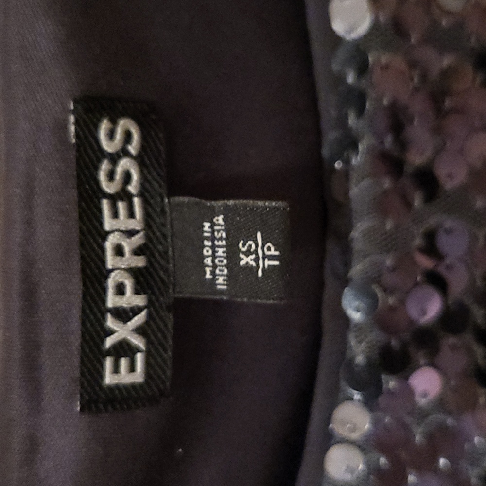 Express Silver Sequence Shirt. - image 4